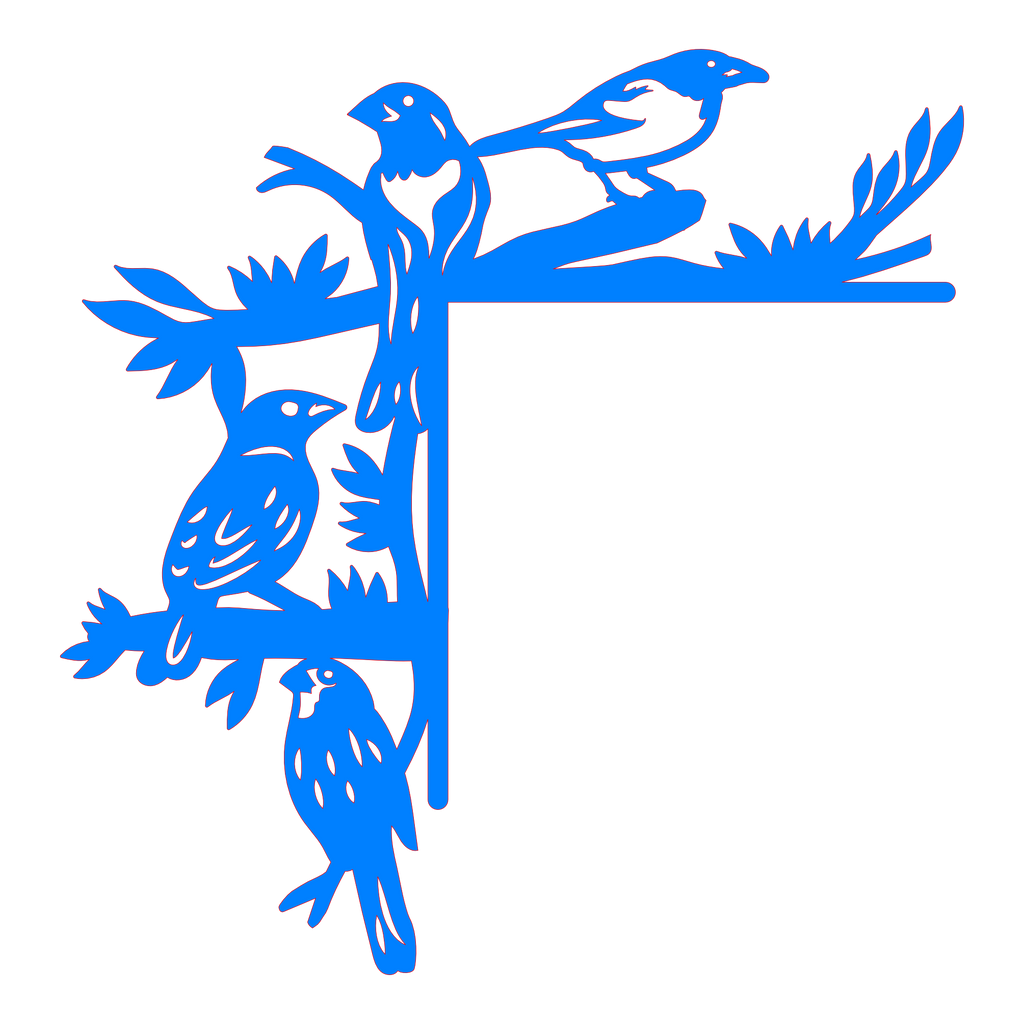 Esquina madera ( par, 2 piezas ) 002