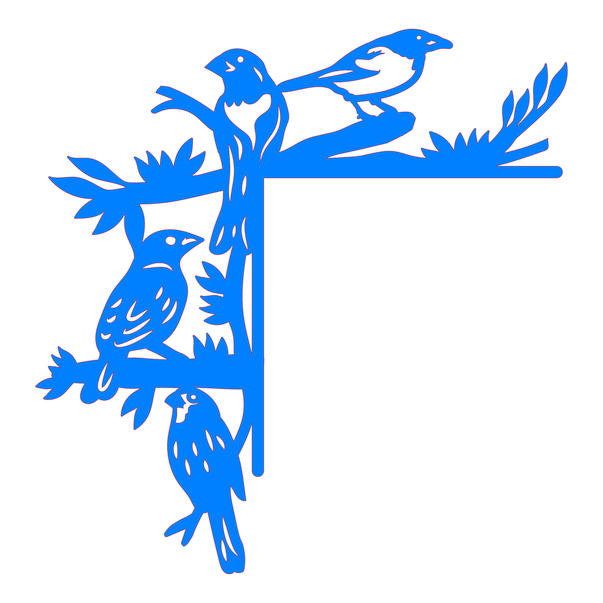 Esquina madera ( par, 2 piezas ) 002