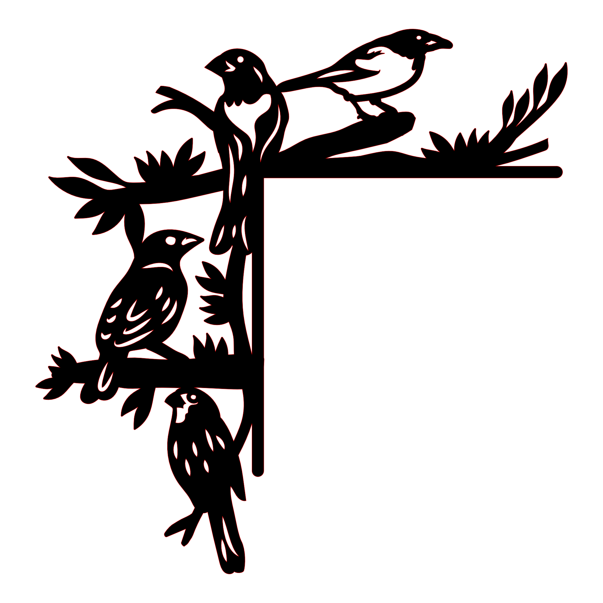 Esquina madera ( par, 2 piezas ) 002