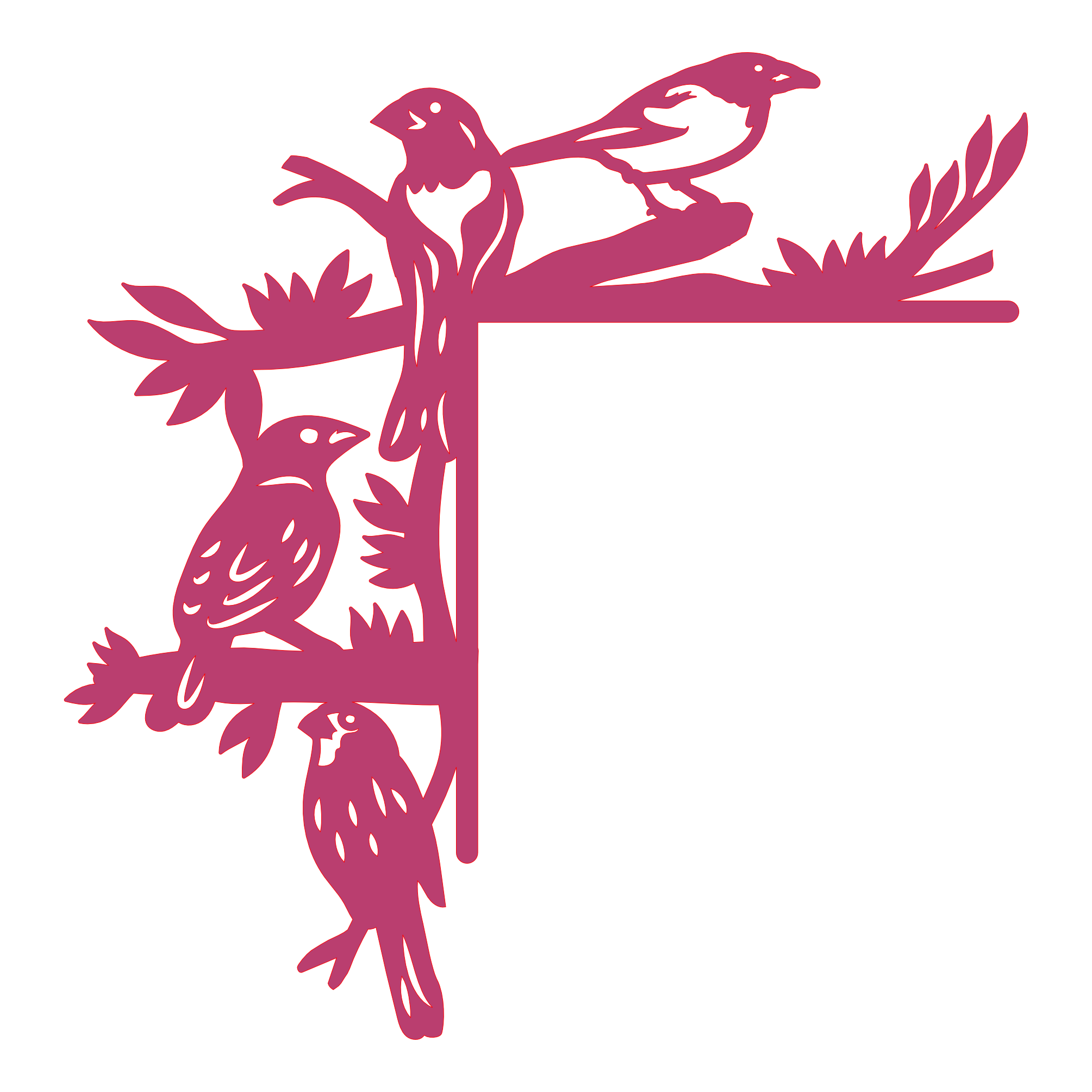 Esquina madera ( par, 2 piezas ) 002