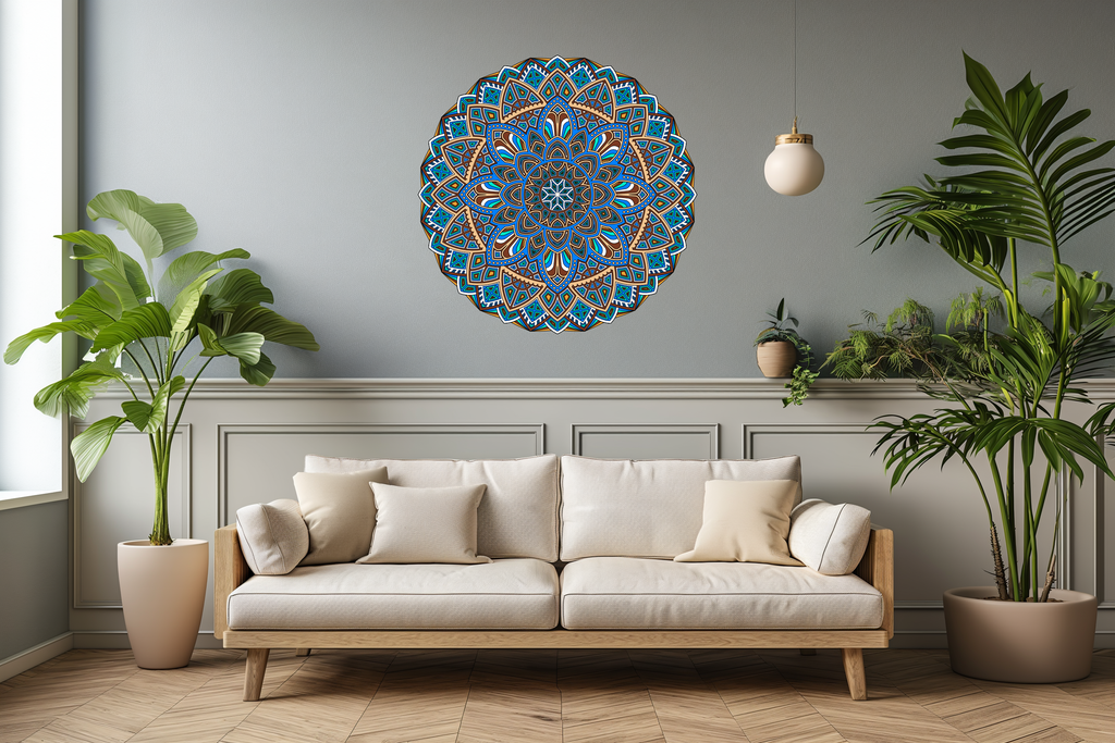 Geometric multi-layer decoration