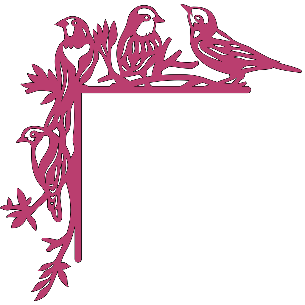 Esquina madera ( par, 2 piezas ) 003