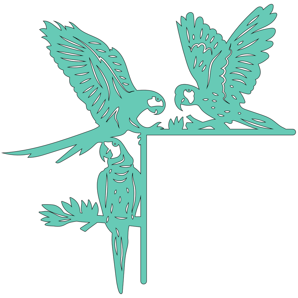 Esquina madera ( par, 2 piezas ) 005