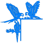 Esquina madera ( par, 2 piezas ) 005