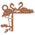 Esquina madera ( par, 2 piezas ) 007