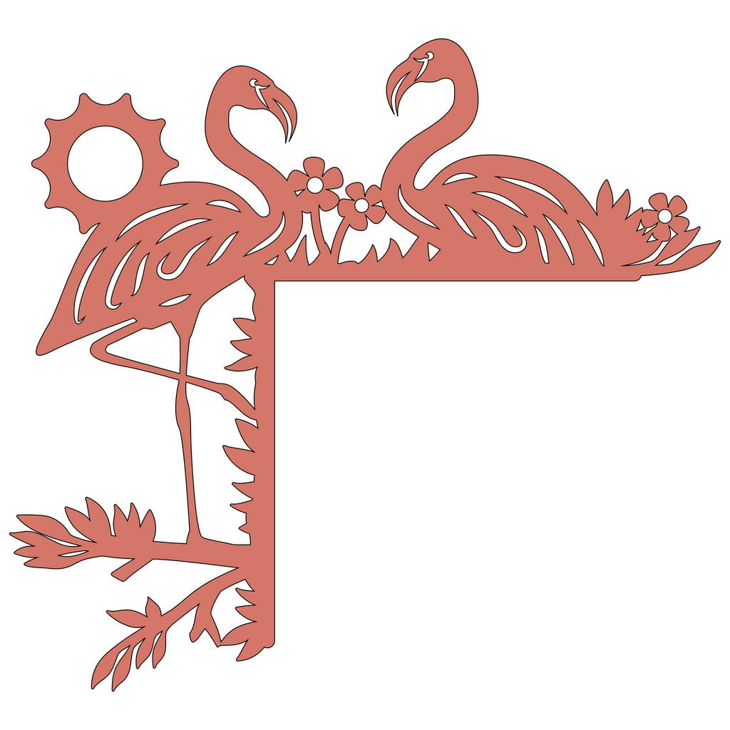 Esquina madera ( par, 2 piezas ) 007