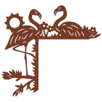 Esquina madera ( par, 2 piezas ) 007