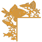 Wooden corner (pair, 2 pieces) 008