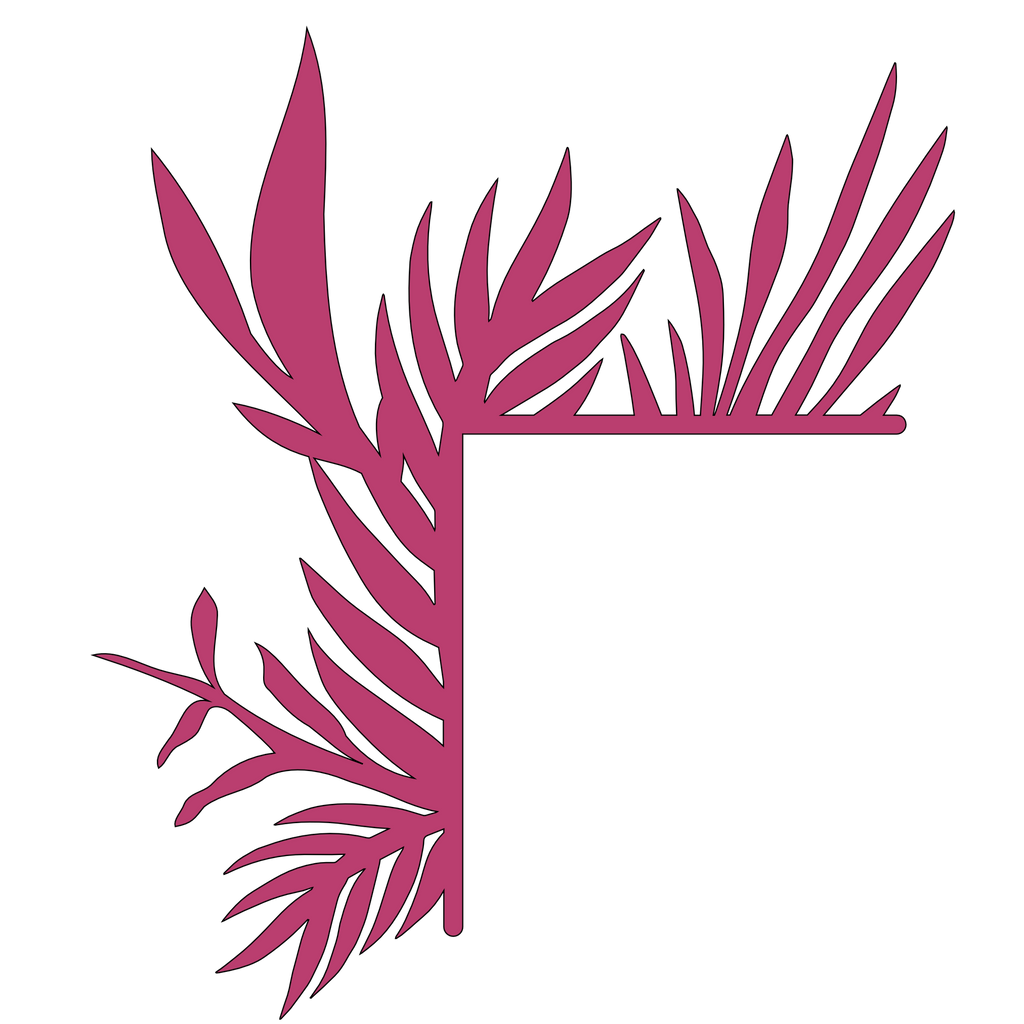 Wooden corner (pair, 2 pieces) 011