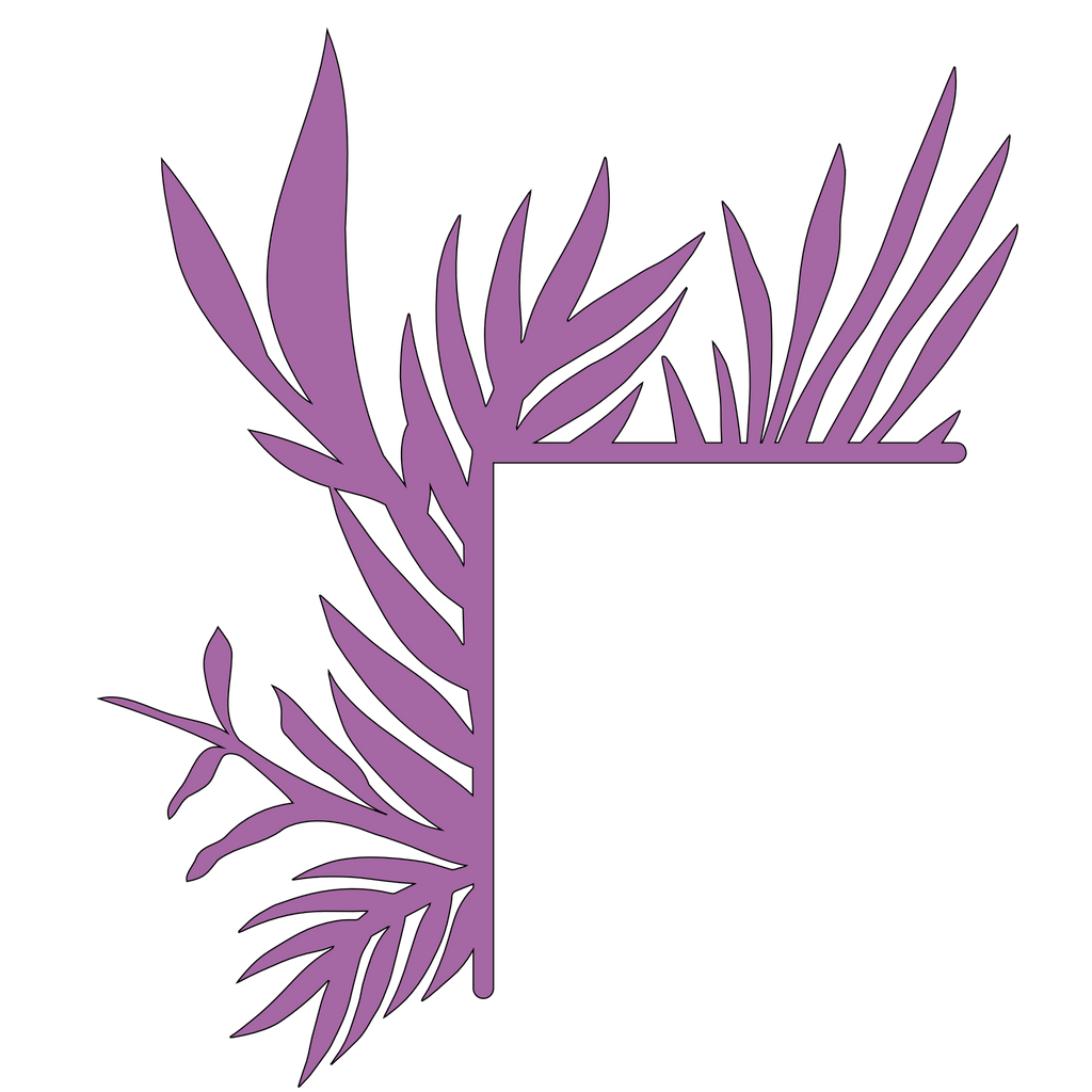 Wooden corner (pair, 2 pieces) 011