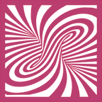 Placa decorativa abstracta Optical Ilusion