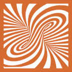 Placa decorativa abstracta Optical Ilusion