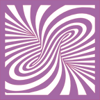 Placa decorativa abstracta Optical Ilusion