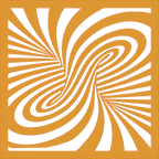 Placa decorativa abstracta Optical Ilusion