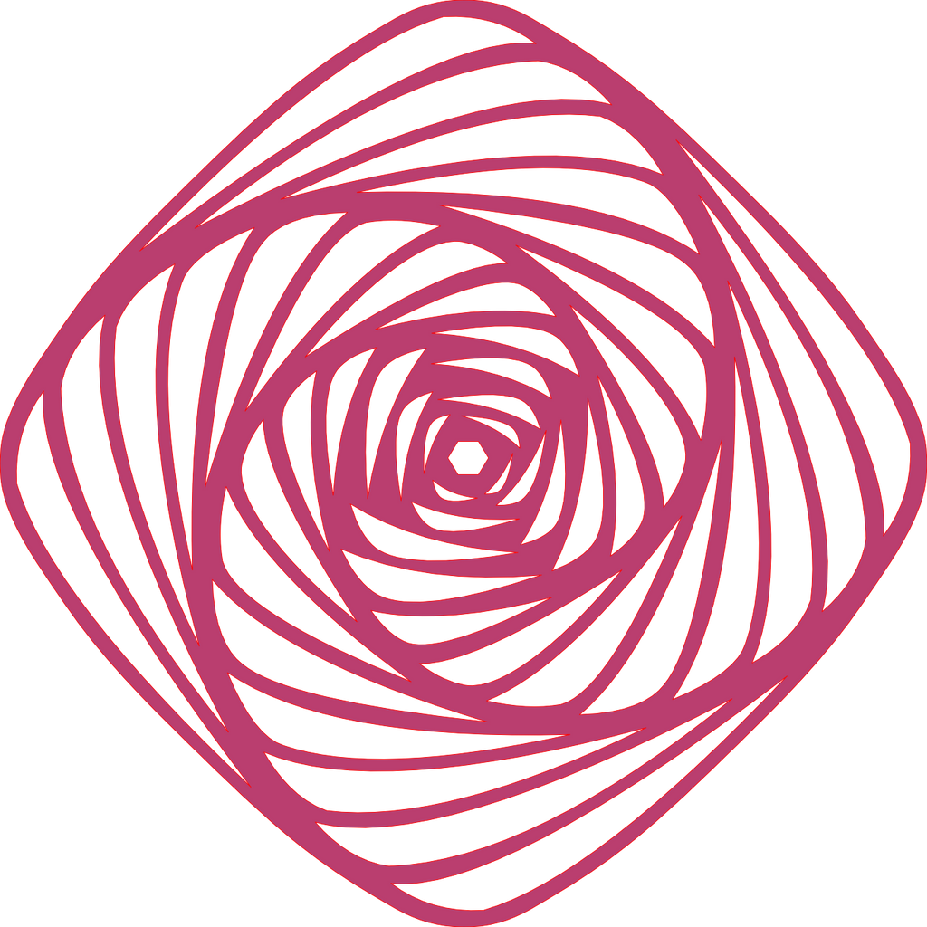 Placa decorativa abstracta  - Mesmerizing