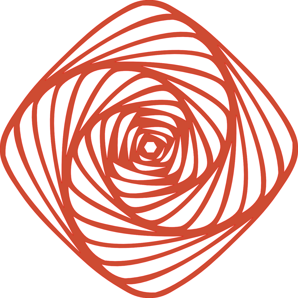 Placa decorativa abstracta  - Mesmerizing