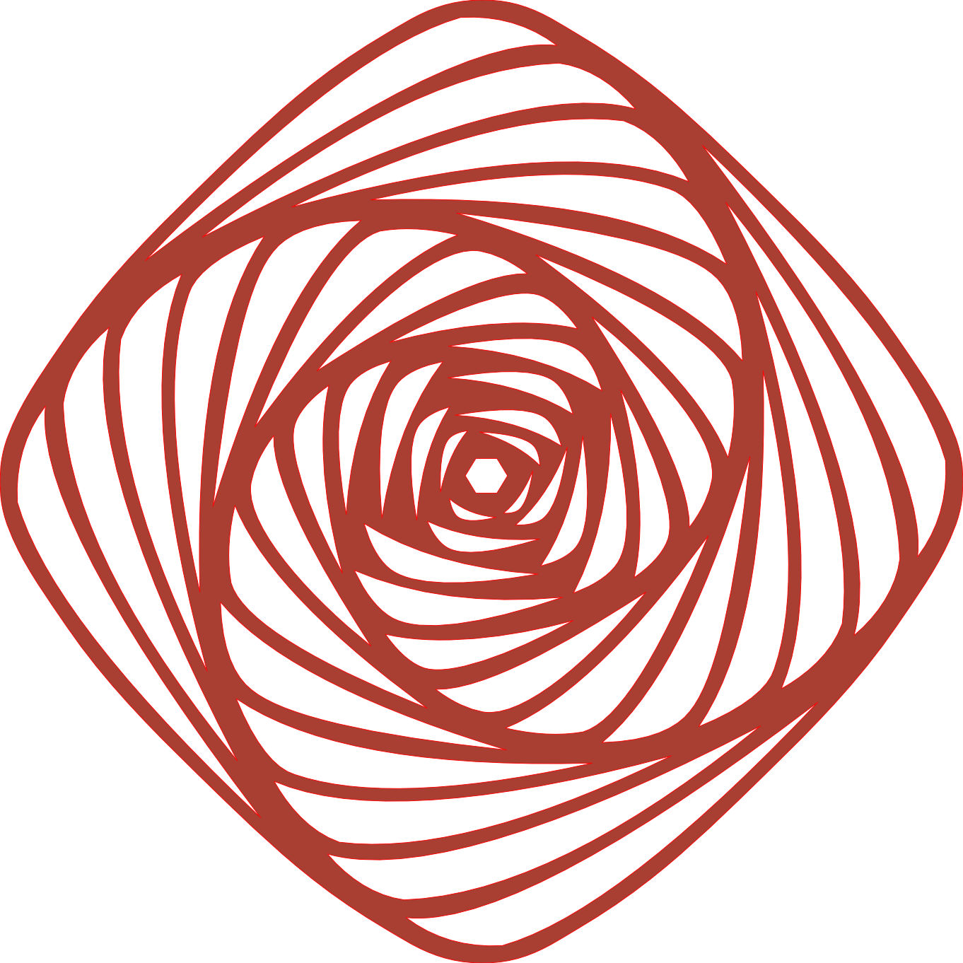 Placa decorativa abstracta  - Mesmerizing