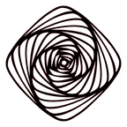 Placa decorativa abstracta  - Mesmerizing