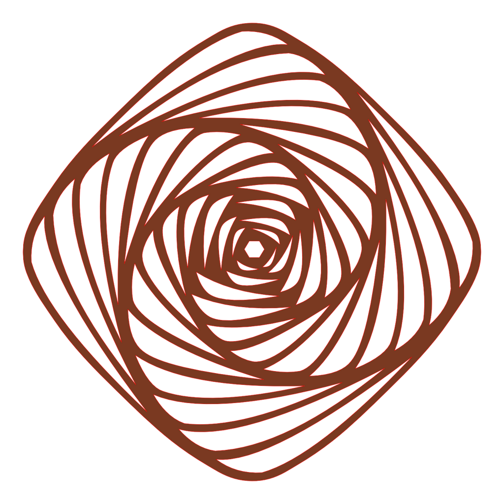 Placa decorativa abstracta  - Mesmerizing