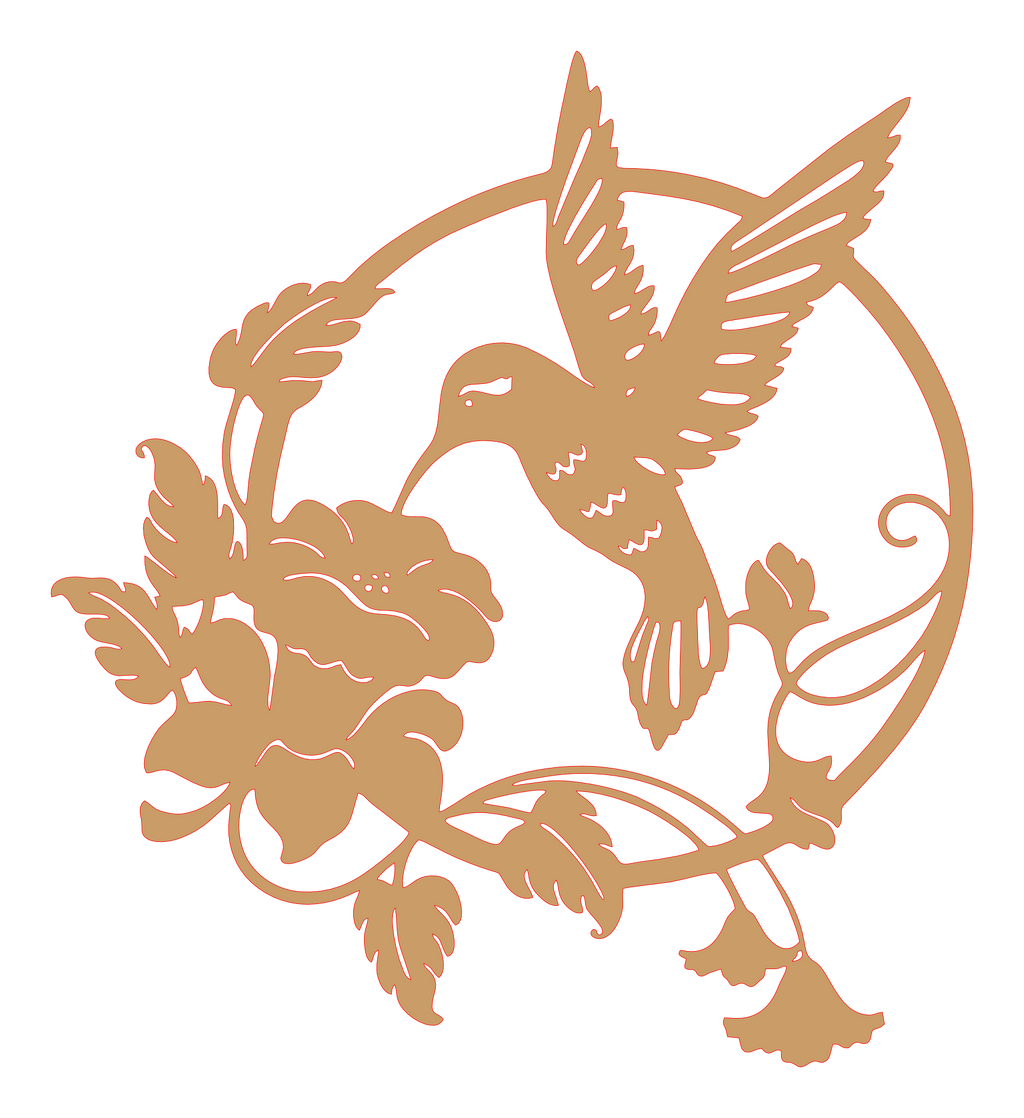 Panel ornamental de madera – Diseño exclusivo