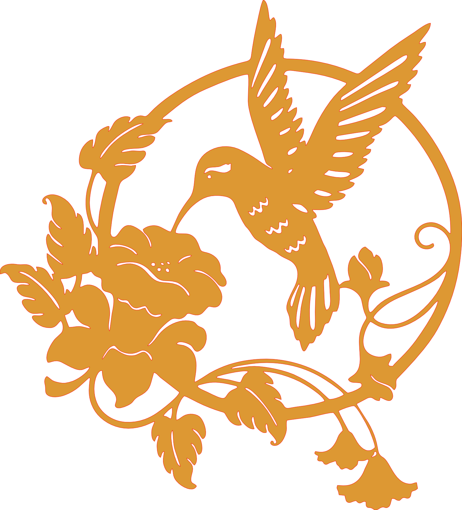 Panel ornamental de madera – Diseño exclusivo