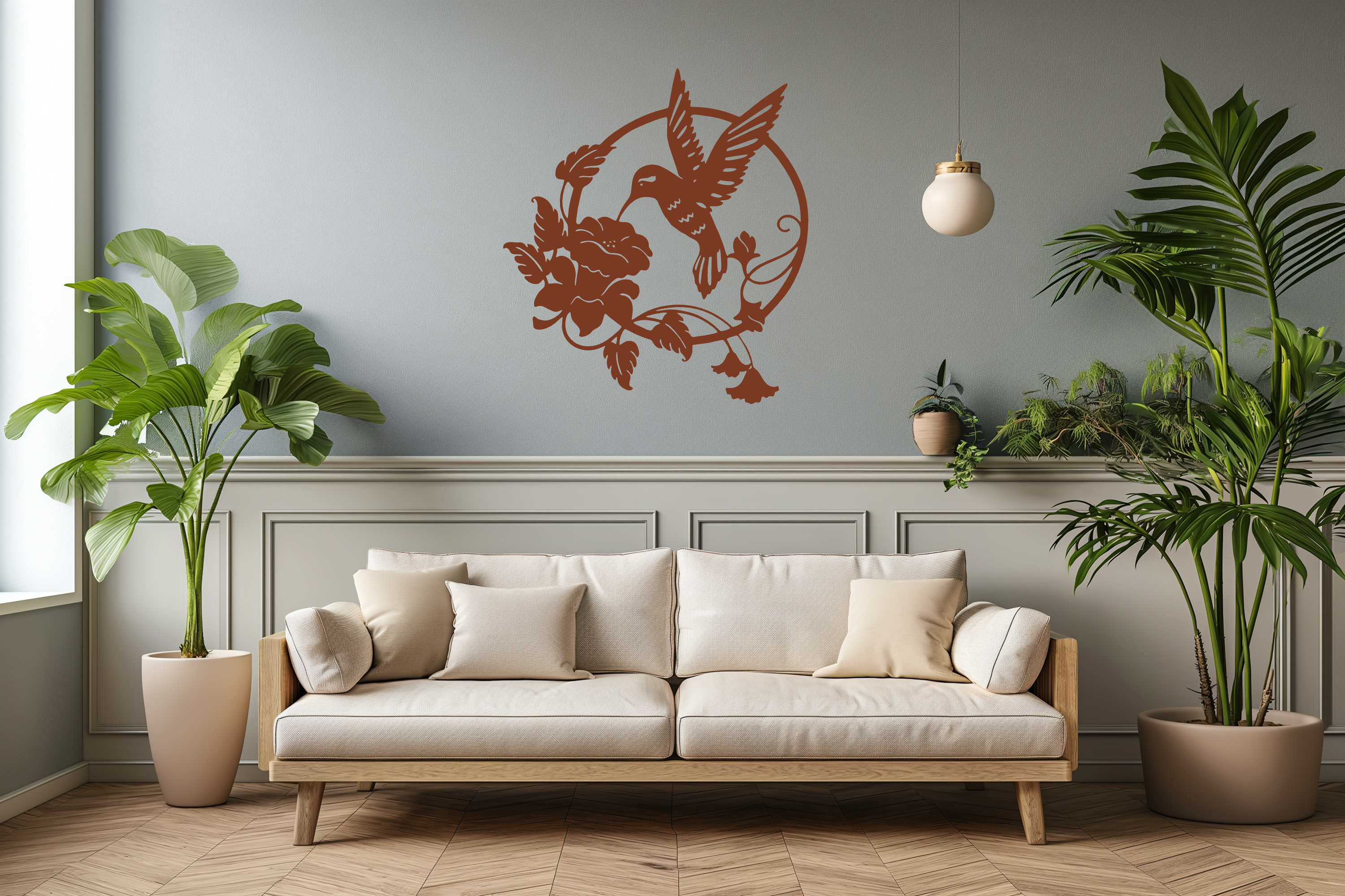 Panel ornamental de madera – Diseño exclusivo