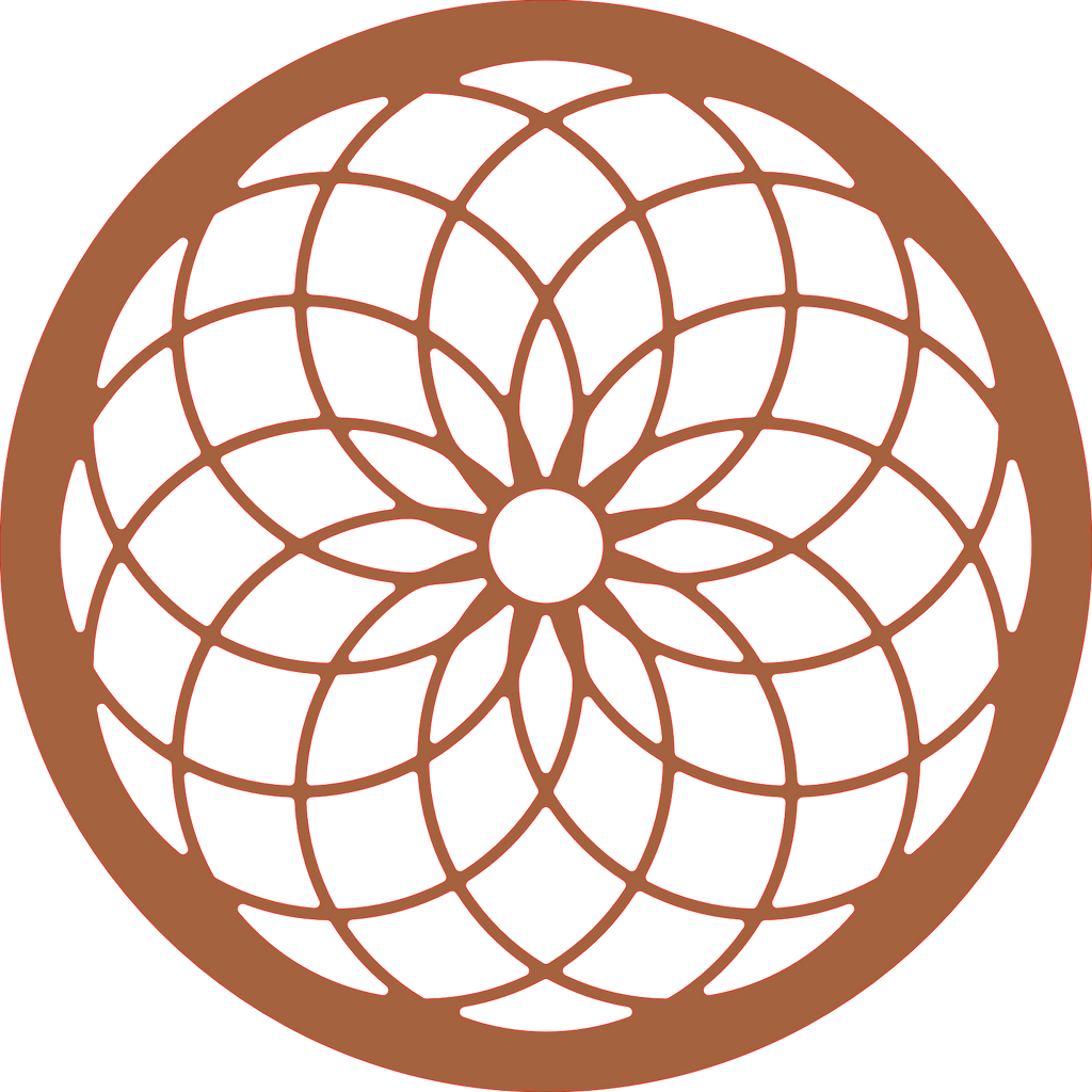 Decoración de pared geométrica