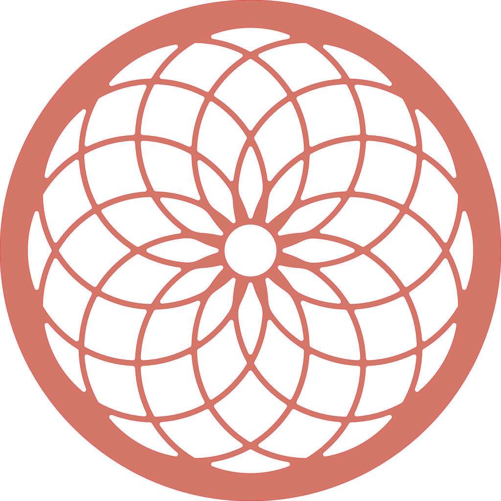 Decoración de pared geométrica