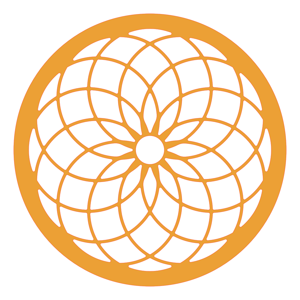 Decoración de pared geométrica