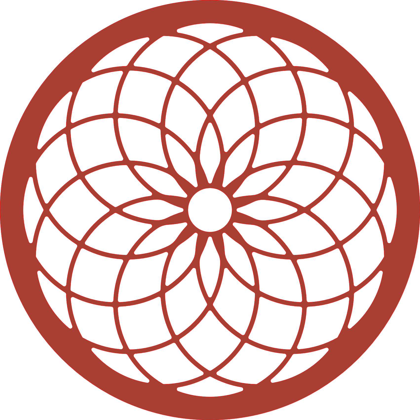 Decoración de pared geométrica