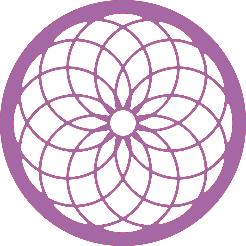 Decoración de pared geométrica