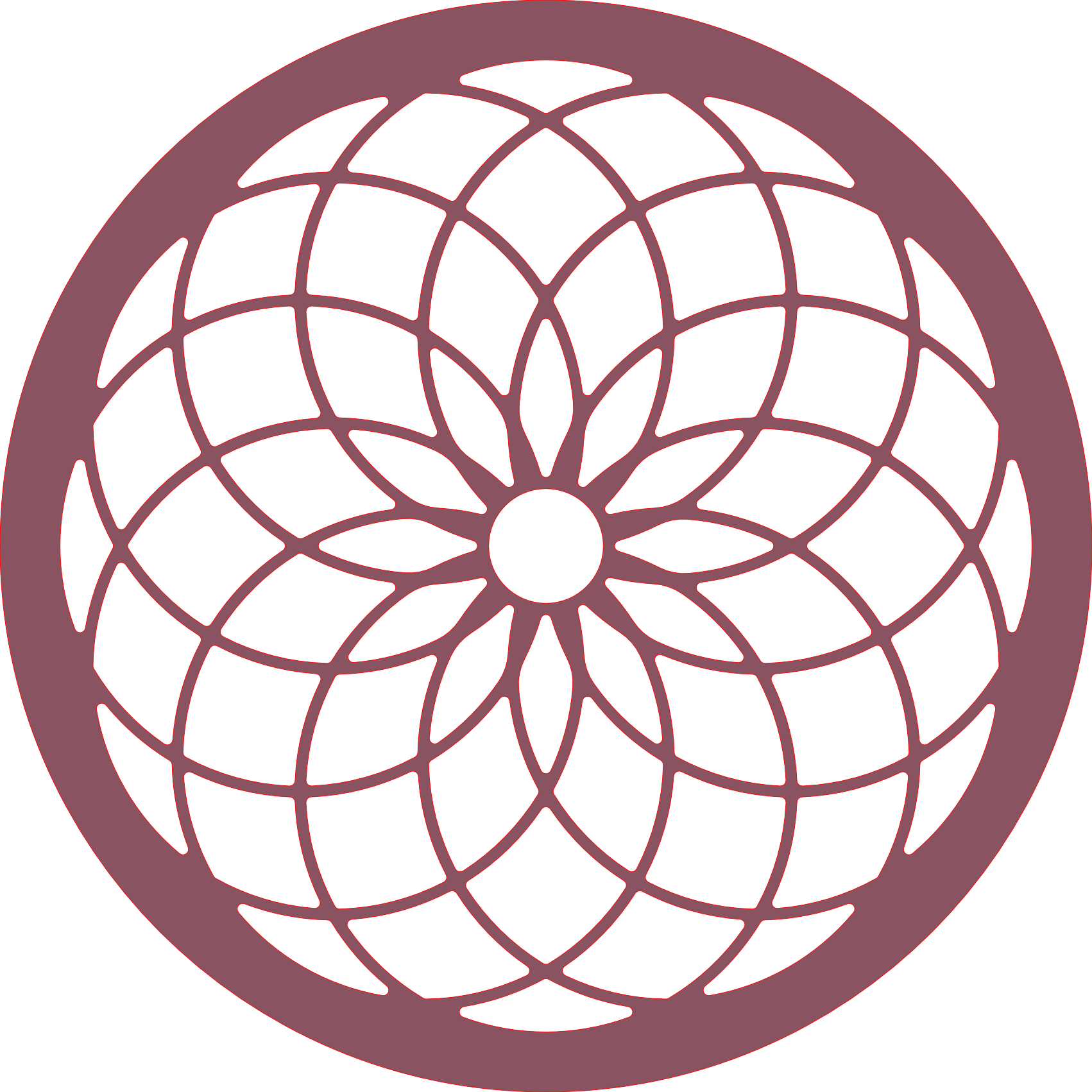 Decoración de pared geométrica