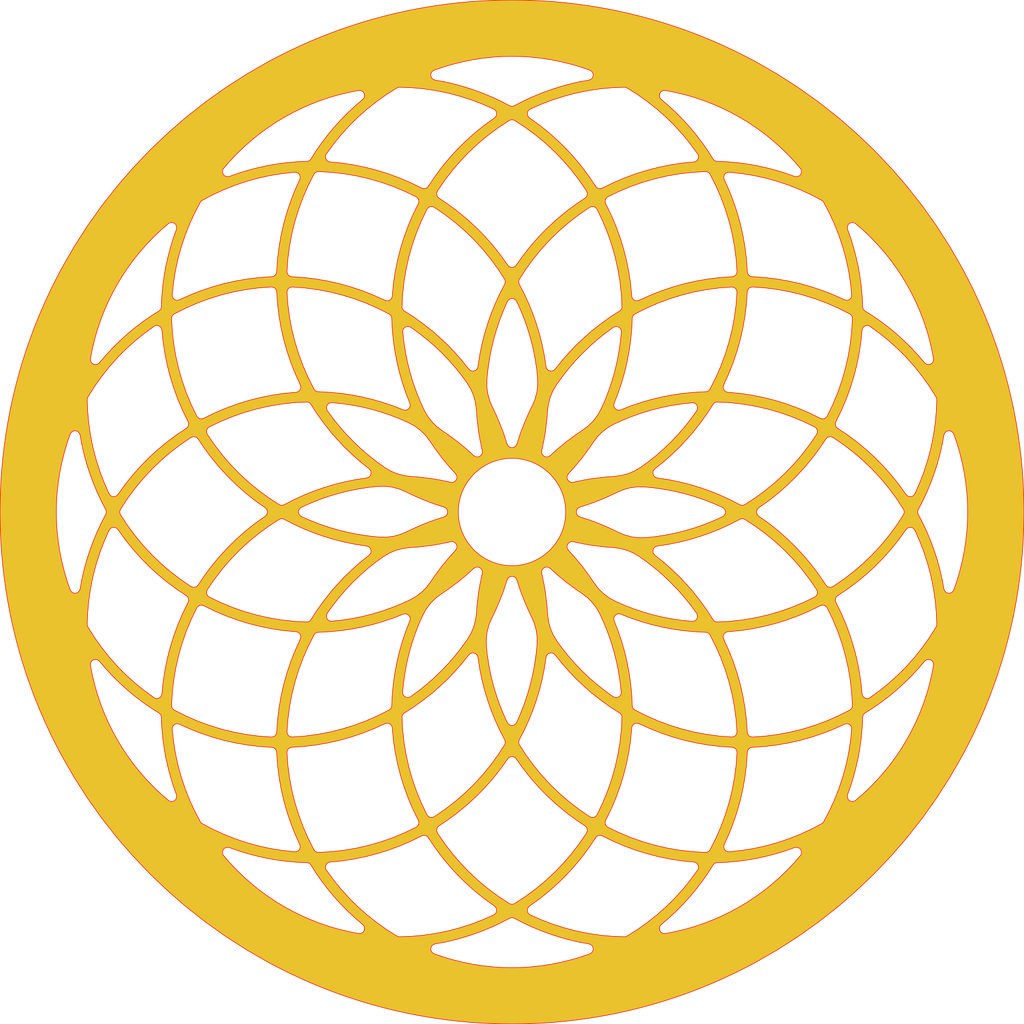 Decoración de pared geométrica