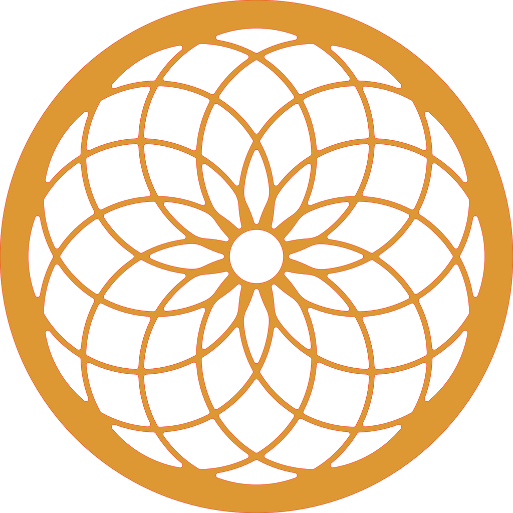 Decoración de pared geométrica