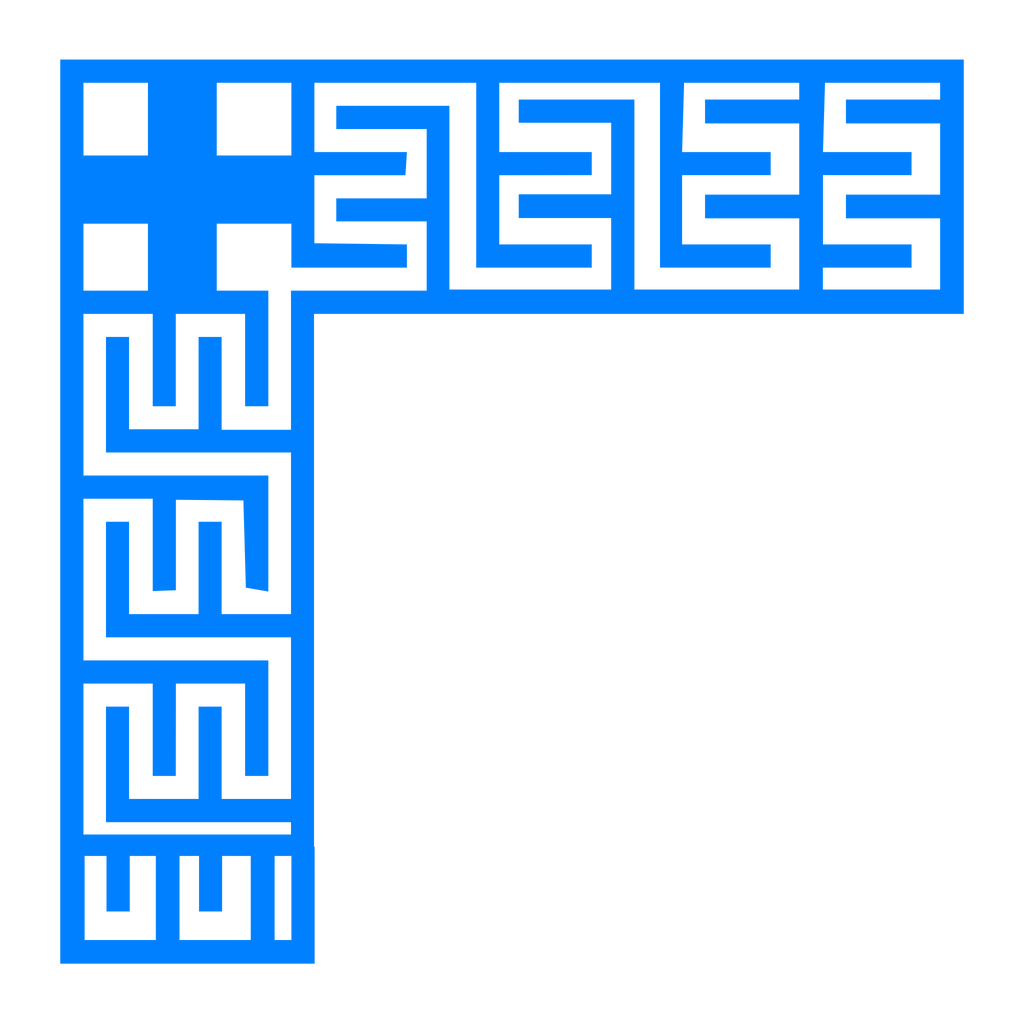 Esquina madera ( par, 2 piezas ) 042