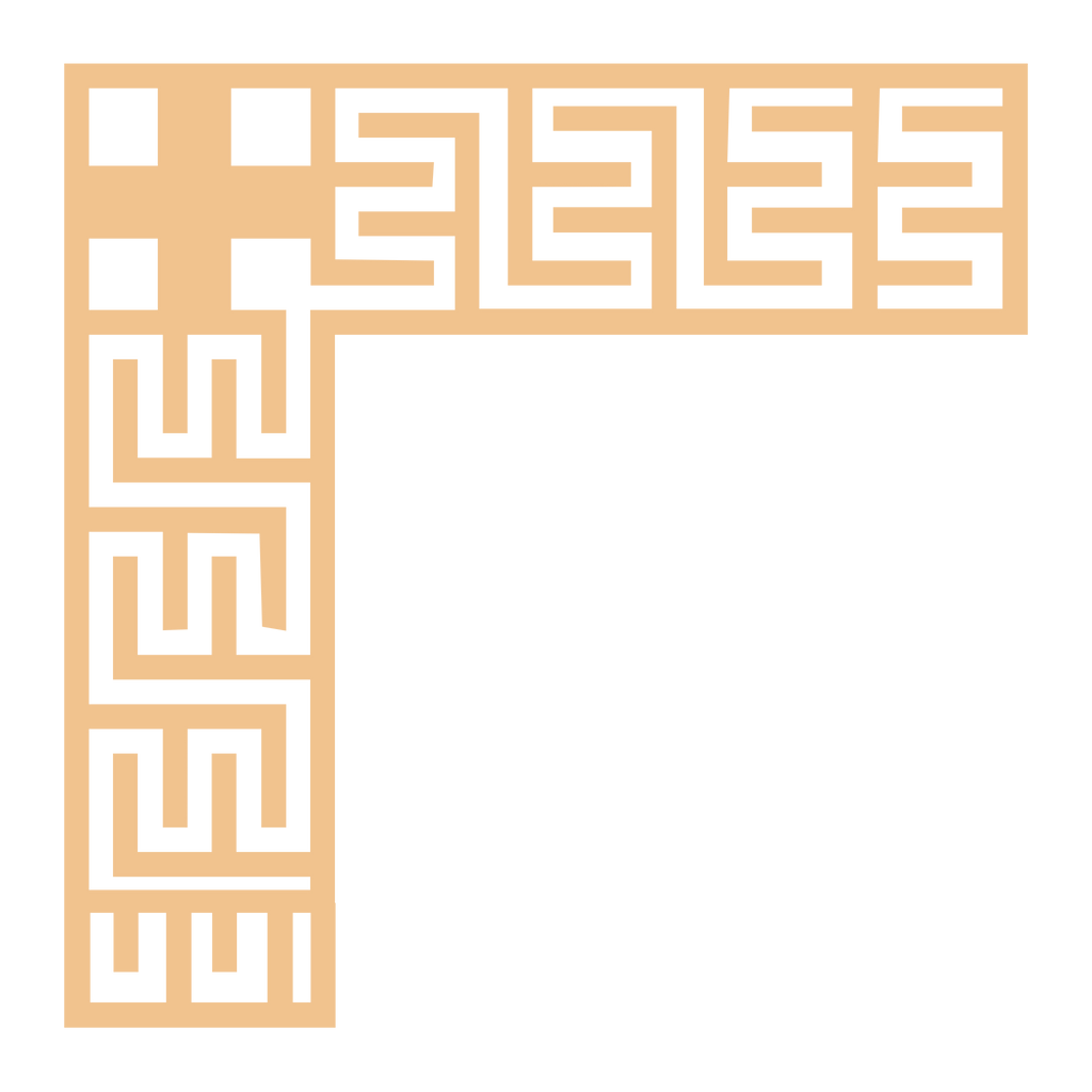 Esquina madera ( par, 2 piezas ) 042
