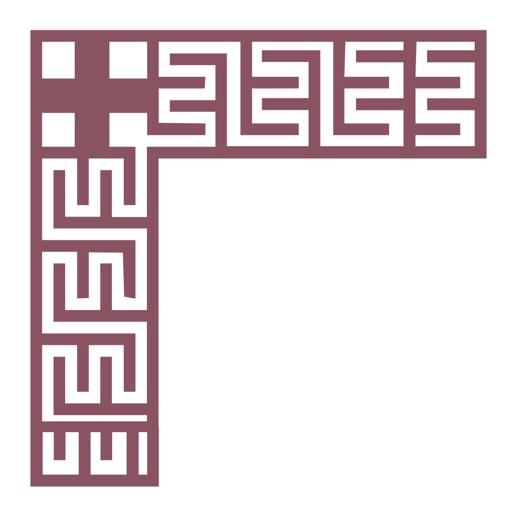 Esquina madera ( par, 2 piezas ) 042