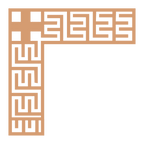 Esquina madera ( par, 2 piezas ) 042