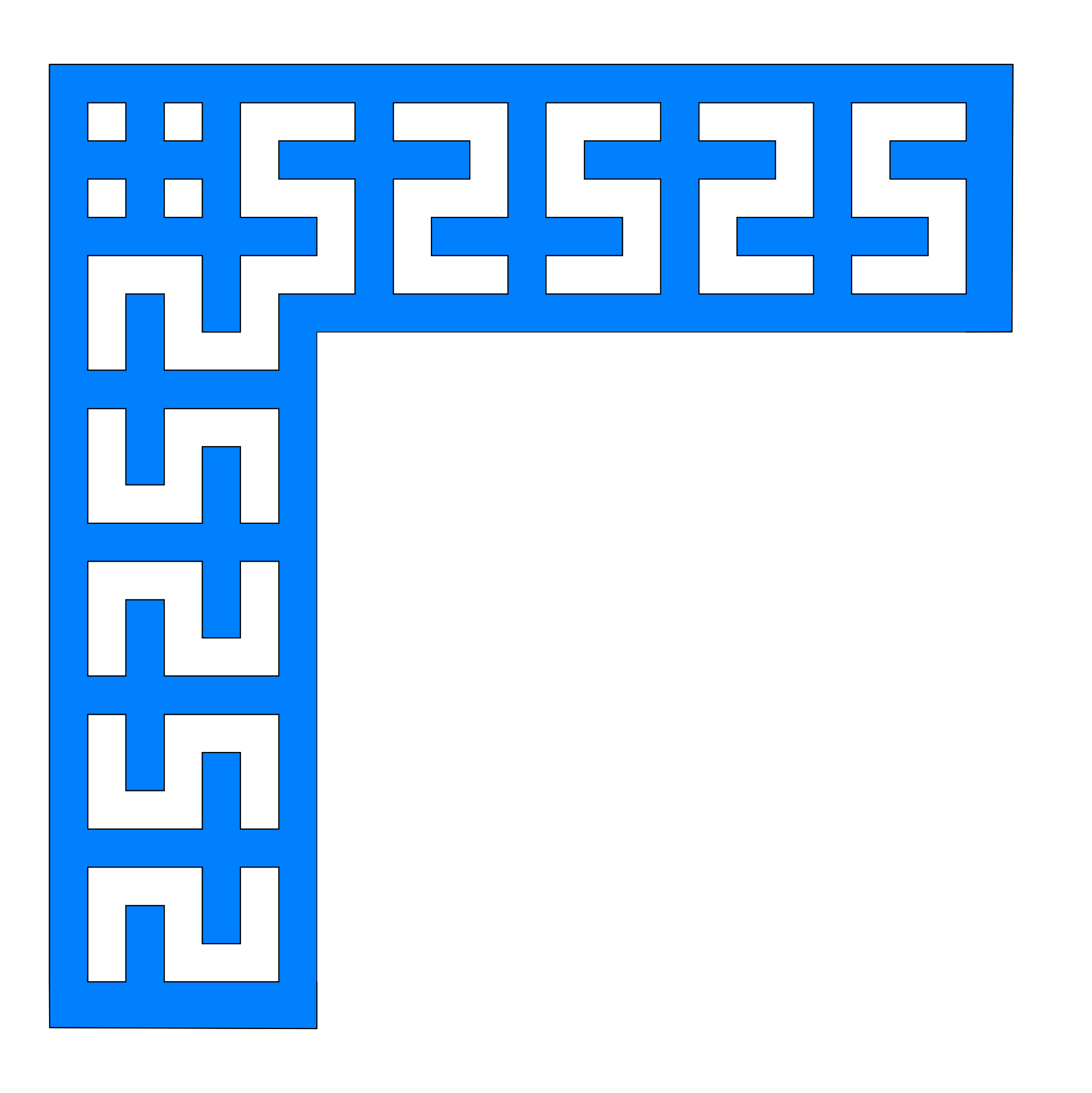 Esquina madera ( par, 2 piezas ) 043