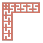Esquina madera ( par, 2 piezas ) 043