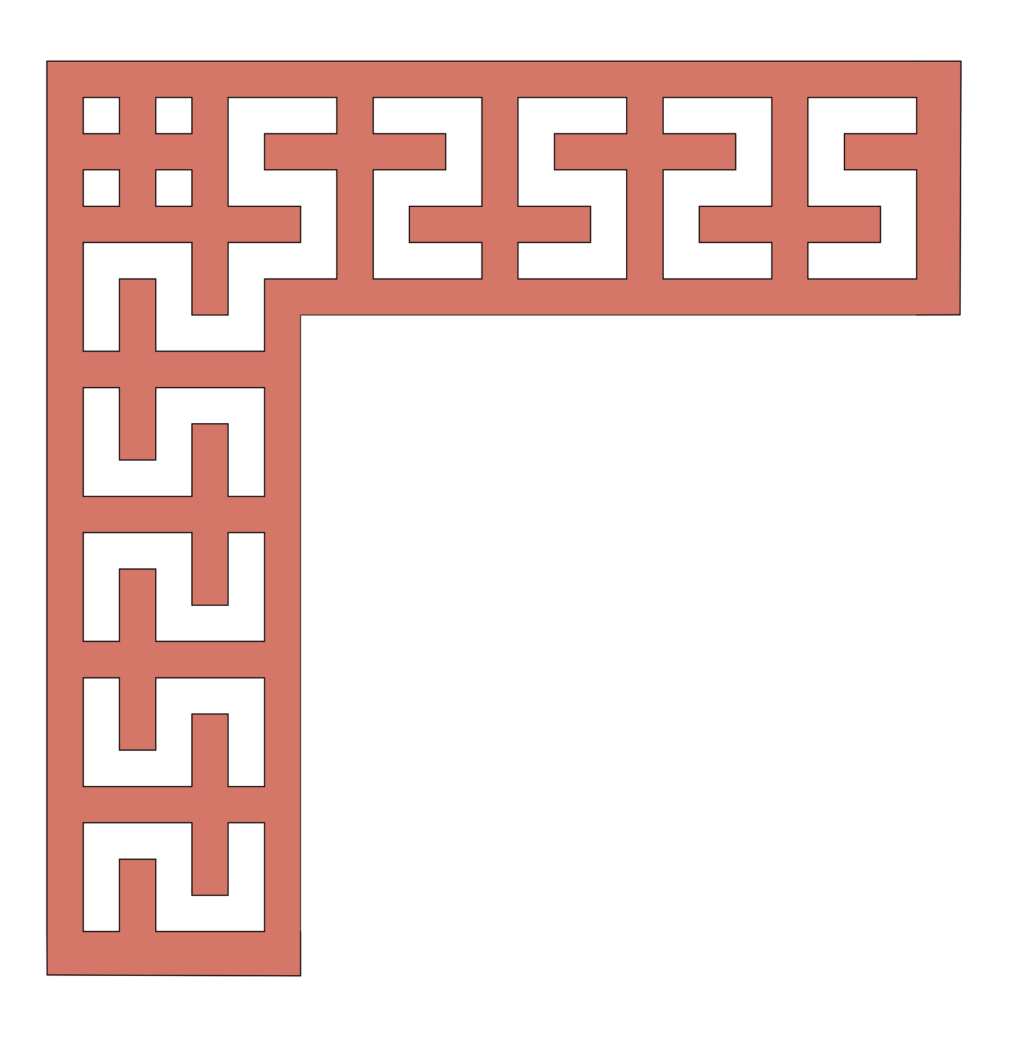 Esquina madera ( par, 2 piezas ) 043