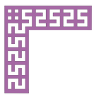 Esquina madera ( par, 2 piezas ) 043