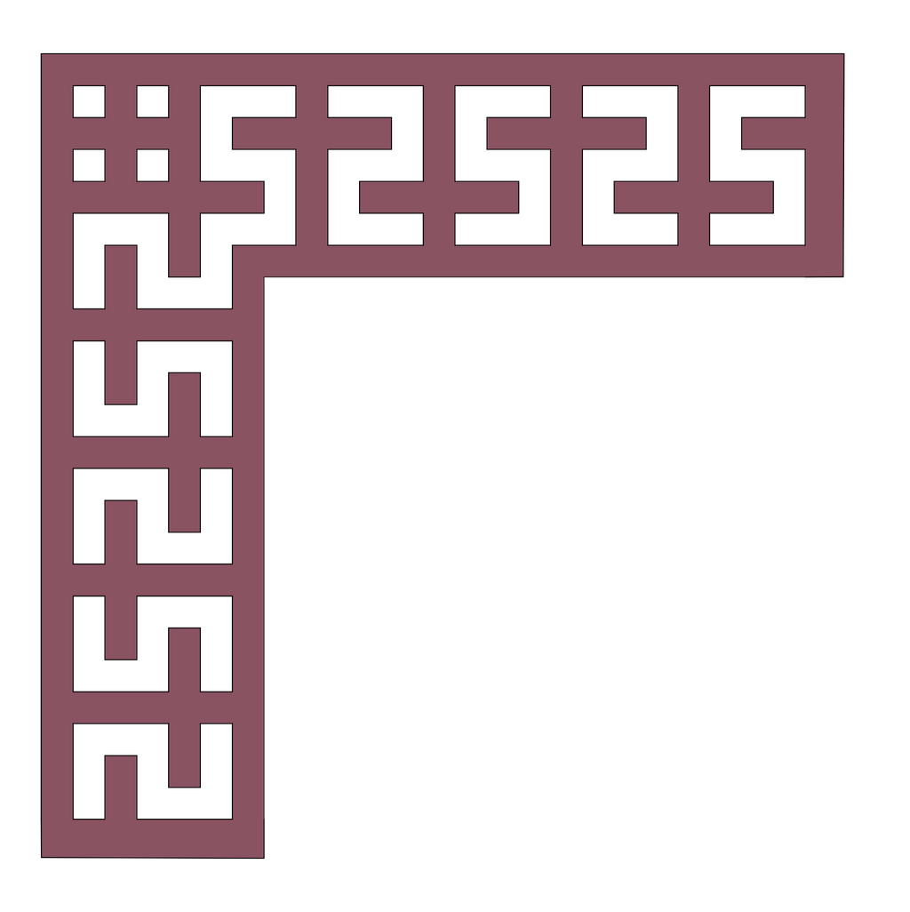 Esquina madera ( par, 2 piezas ) 043