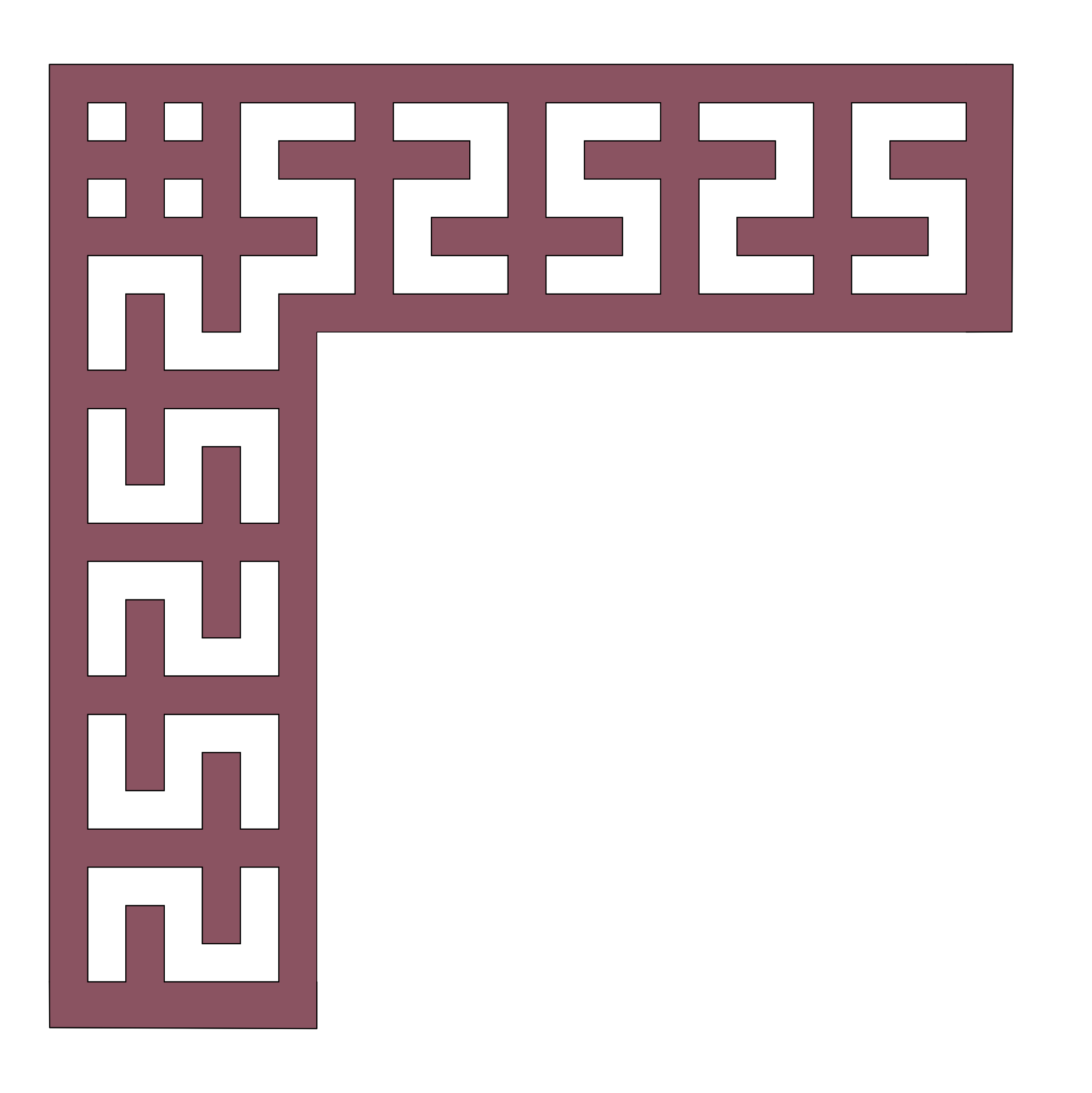 Esquina madera ( par, 2 piezas ) 043