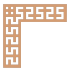 Esquina madera ( par, 2 piezas ) 043