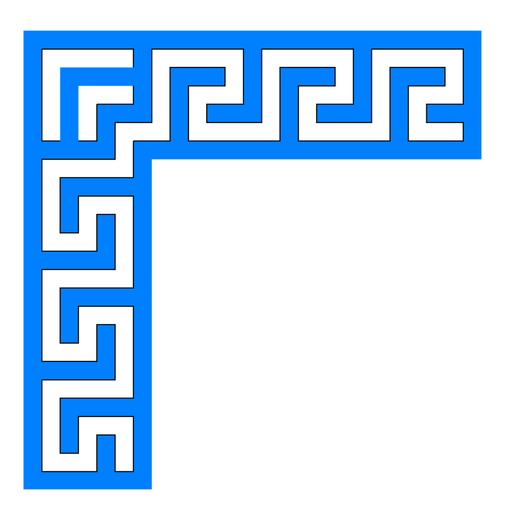 Esquina madera ( par, 2 piezas ) 044