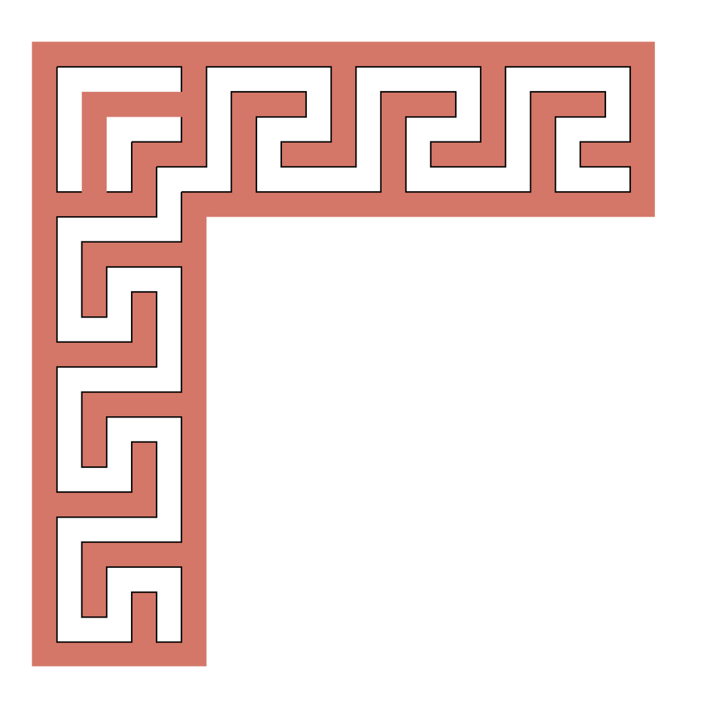 Esquina madera ( par, 2 piezas ) 044