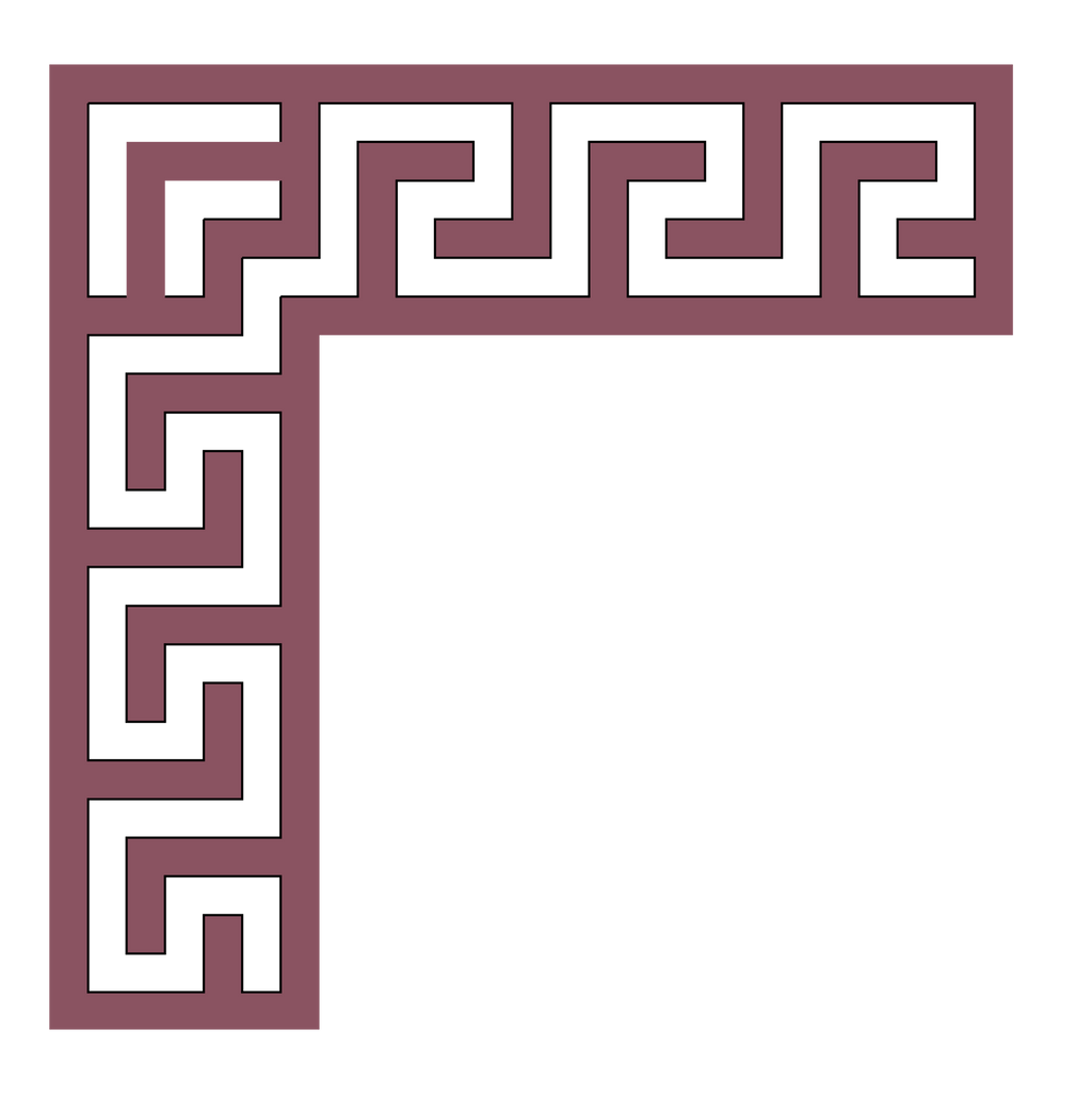 Esquina madera ( par, 2 piezas ) 044