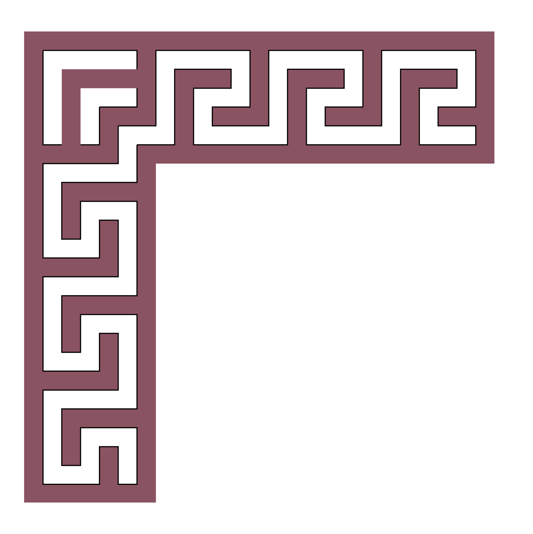 Esquina madera ( par, 2 piezas ) 044