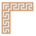 Esquina madera ( par, 2 piezas ) 044